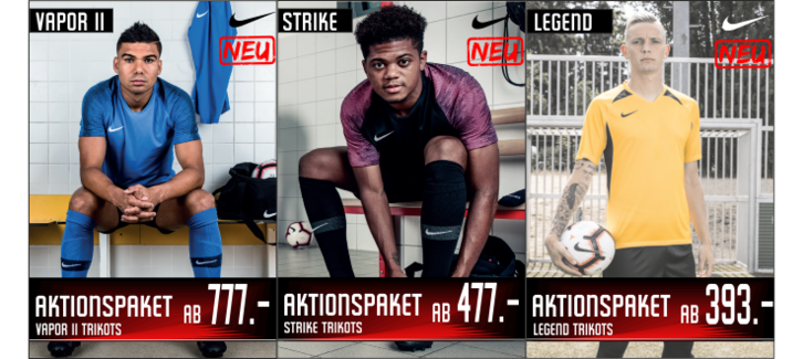 Nike Trikots Kollektion 2019